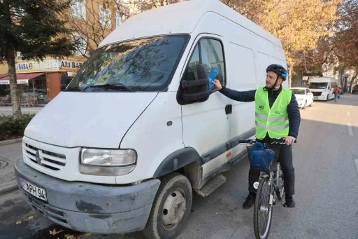 Konya’da bisiklet yollarının araçlar tarafından işgal edilmesine dikkat çekildi
