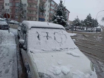 Konya’da Mart ayında kar etkili oldu
