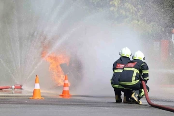 Konya İtfaiyesi 2023’te 13 bin 570 olaya müdahale etti
