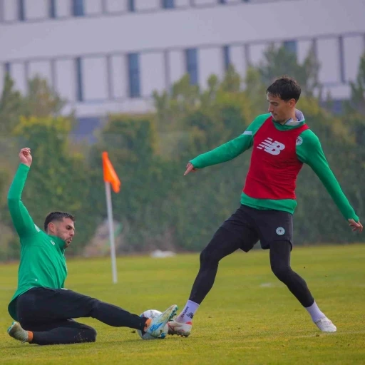 Konyaspor’da, Çaykur Rizespor maçı hazırlıkları devam etti
