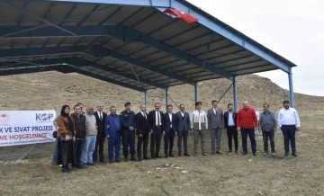 KOP’tan küçükbaş hayvanlar için güneş enerjili suluk projesi
