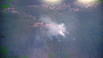 Köprülü Kanyon Milli Parkı’nda yangının ilerleyişi durduruldu
