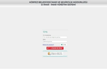 Körfez’de e-imar dönemi başladı
