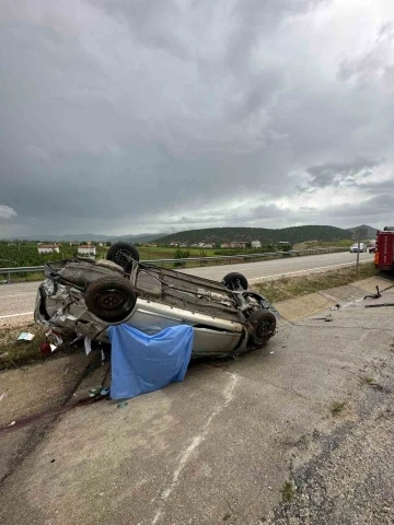 Korkuteli’nde trafik kazası: 1 ölü
