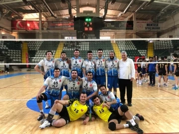 Köyceğiz voleybol Bölgesel Erkek Liginde ikinci oldu
