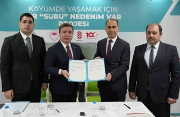 “Köyümde Yaşamak İçin Bir Sürü Nedenim Var&quot; projesi yeni dönem protokolü imzalandı
