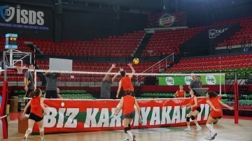 KSK Voleybol, Yeşilyurt maçının hazırlıklarına başladı
