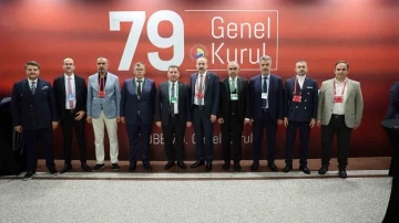 KTO heyeti tam kadro TOBB 79’uncu Genel Kurulu’na katıldı