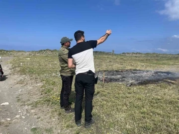 Kuş cennetinde polis denetimi
