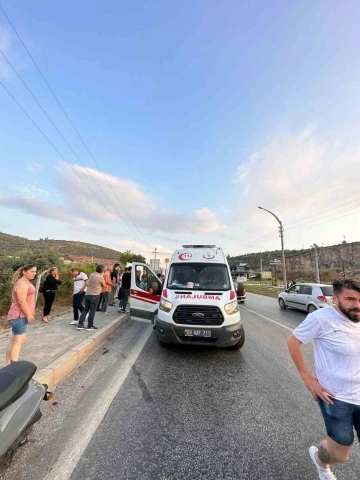 Kuşadası’nda trafik kazası: 1 yaralı
