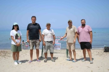 Kuşadası’nın tertemiz plajları caretta caretta yuvalarına ev sahipliği yapıyor
