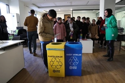 Kütahya Belediyesi’nden öğrencilere sıfır atık eğitimi
