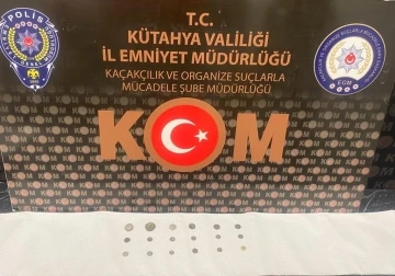 Kütahya’da 18 parça tarihi eser ele geçirildi
