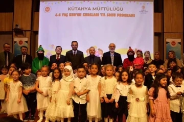 Kütahya’da 4-6 Yaş Kur’an Kursları yıl sonu programı
