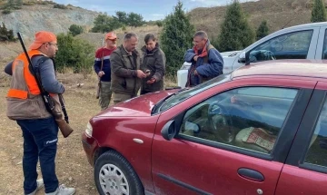 Kütahya’da av koruma kontrol çalışması
