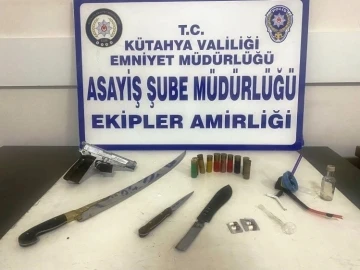 Kütahya’da bir iş yerinde uyuşturucu ele geçirildi
