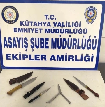 Kütahya’da polisin dar bölge uygulaması
