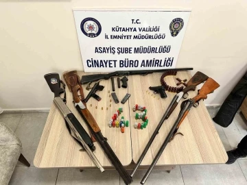 Kütahya’da silah ticareti operasyonu: 6 gözaltı
