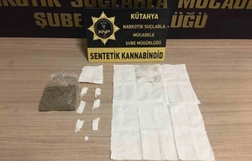 Kütahya’da uyuşturucu ticareti yapan 1 kişi tutuklandı
