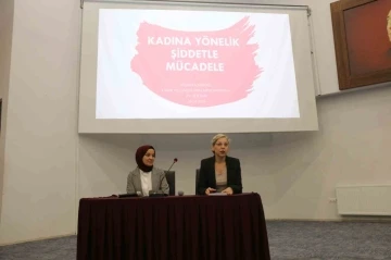 Kütahya’da velilere, &quot;Kadına Yönelik Şiddetle Mücadele” eğitimi
