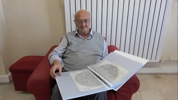 Kütahyalı sanatçının 7 bine yakın çini deseni kitap haline getiriliyor
