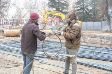 Kütüphane ve Kültür Merkezi’nin Cumhuriyet’in 100. yılında hizmete açılması hedefleniyor
