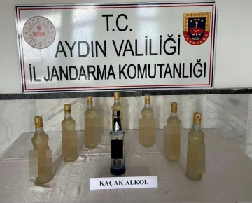 Kuyucak’ta kaçak alkol ele geçirildi
