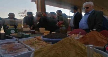 Lezzet festivaline şiş kebap yeme yarışması damga vurdu