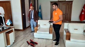 Lise öğrencilerinden &quot;hayat kurtaracak&quot; robot
