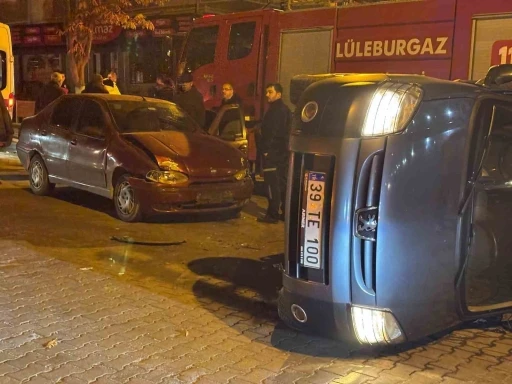 Lüleburgaz’da trafik kazası: 1 yaralı
