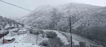 Malatya’da kar yağışı etkili oldu