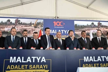 Malatya Yeni Adalet Sarayı’nın temelleri atıldı
