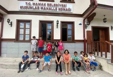 Mamak’ta Mahalle Konaklarında yaz etkinlikleri başladı
