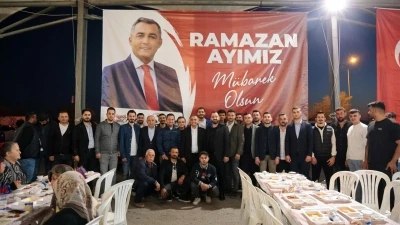 Manavgat Belediyesi’nden iftar sofrası
