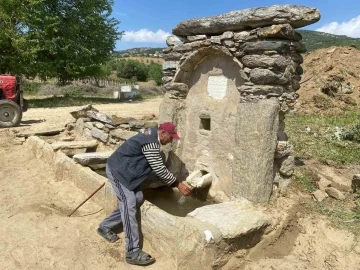 Manisa’da 200 yıllık çeşme yeniden hayat buldu
