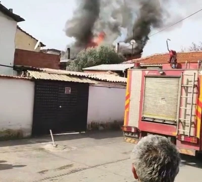 Manisa’da 3 yaşındaki çocuk yangında hayatını kaybetti
