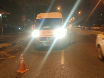 Manisa’da 7 servis aracı trafikten men edildi
