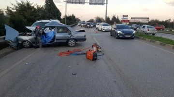 Manisa’da feci kaza: 2 ölü, 1 yaralı
