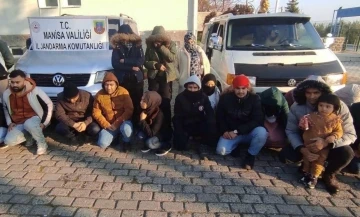 Manisa’da göçmen kaçakçılığına jandarma operasyonu
