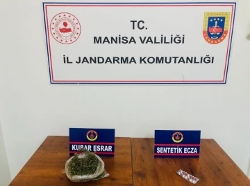 Manisa’da jandarmadan uyuşturucu operasyonu
