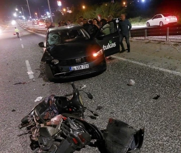 Manisa’da otomobilin çarptığı elektrikli bisiklet sürücüsü öldü
