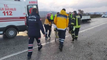 Manisa’da yağmur kazaya neden oldu: 1 ölü, 1 yaralı
