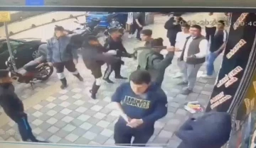 Manisa’daki palalı ve satırlı kavga kamerada
