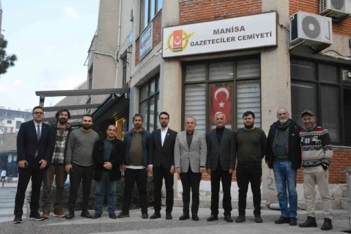 Manisa TSO Başkanı Yılmaz’dan Gazeteciler Cemiyetine ziyaret
