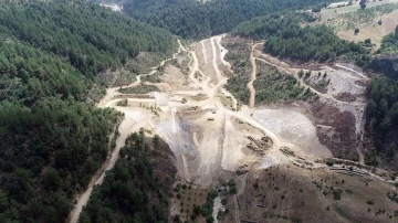 Manisalı üreticinin yüzünü güldürecek barajda çalışmalar devam ediyor
