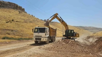 Mardin’de alternatif çevre yolu çalışmaları sürüyor
