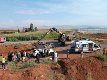 Mardin’de kanala düşen otomobilde 3 kişi hayatını kaybetti
