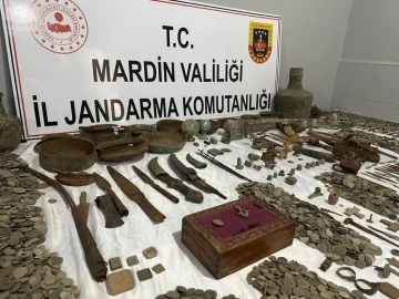 Mardin’de tarihi eser operasyonu: Yaklaşık 22 bin parça ele geçirildi
