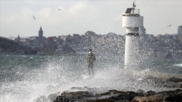 Marmara Bölgesi'nde yarın fırtına bekleniyor