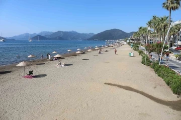 Marmaris Halk Plajı’na vatandaşlardan tam not
